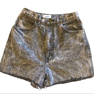 Vintage Chic 🔥 mom shorts stonewashed gray black